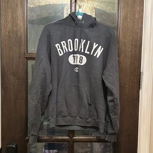 Champion Men's Dark Gray Brooklyn Hoodie